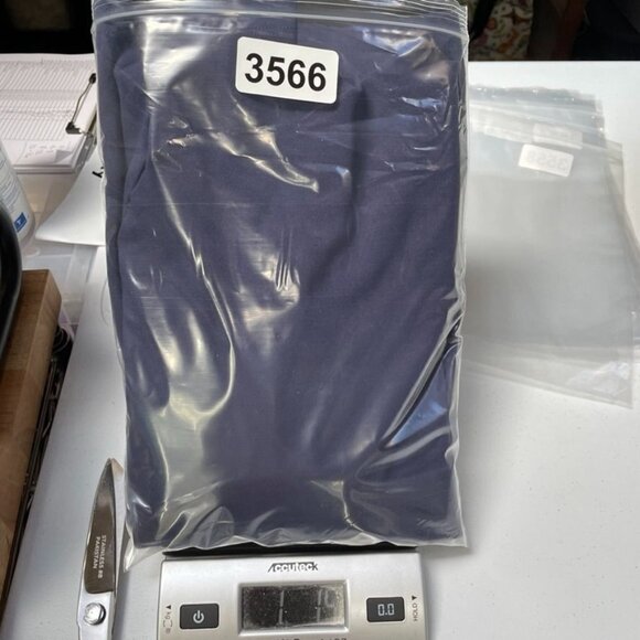 Betabrand Dress Womens Small Blue Black Colorblock‎ Zip Pockets Rayon Nylon - Picture 8 of 8